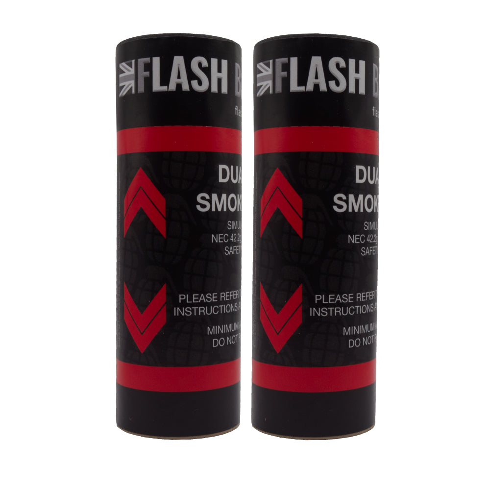 Smoke Grenades Dual Vent Device Red