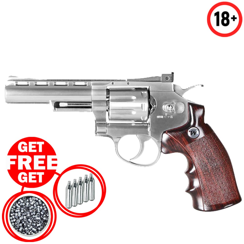 Winchester CO2 Revolver .177 Air Pistol Gun