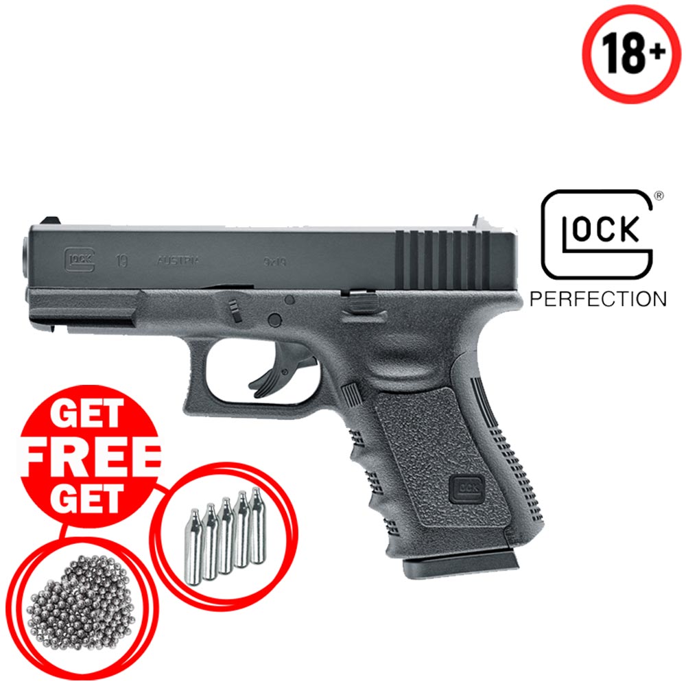 Glock 19 Air Pistol .177 Airguns BB Gun